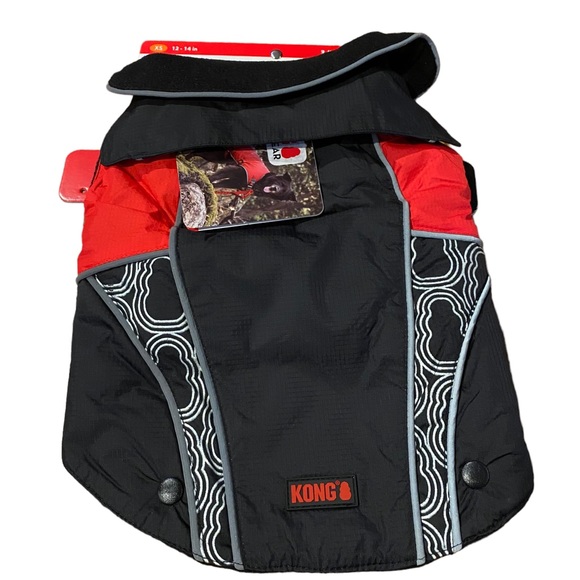 KONG Outerwear Water Resistant 3 in 1 Jacket With Fleece Layer XS NEW - Picture 5 of 8